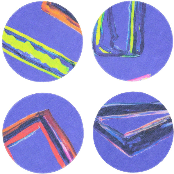 Space Shapes Coasters Set of 8
