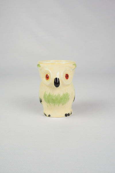 Vintage Owl Egg Cup