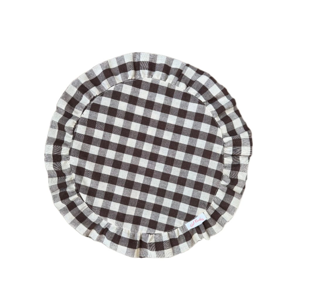 Set of 2 Gingham Darcy Placemats