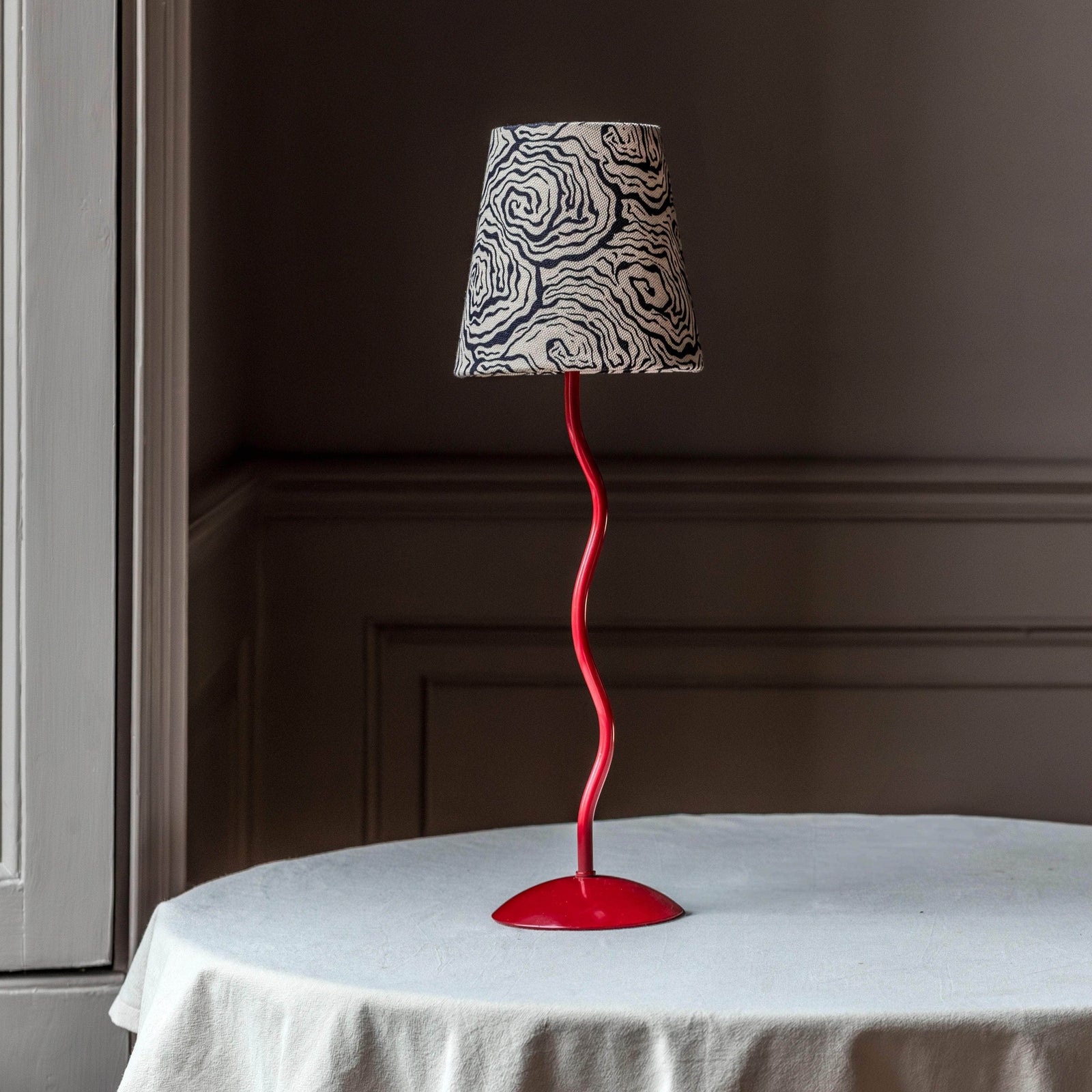 Oysters Monochrome Lampshade