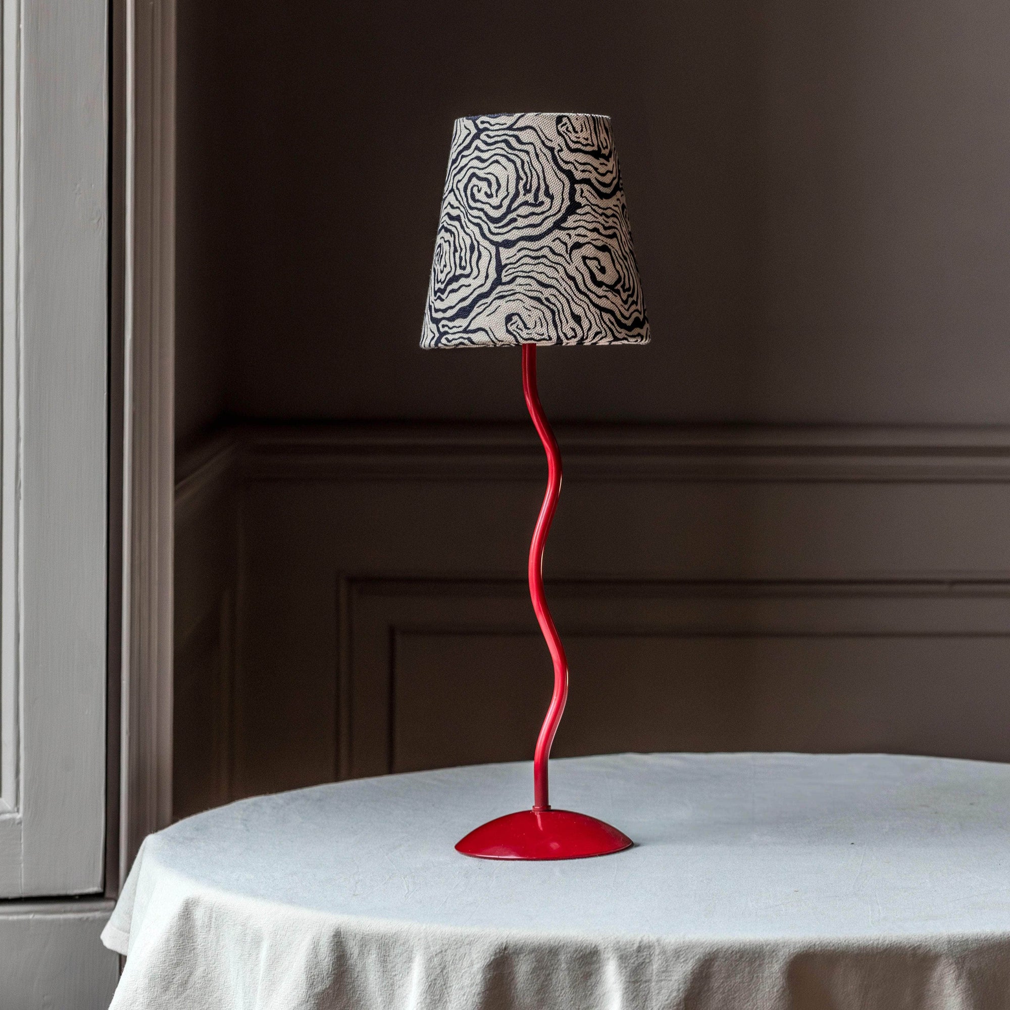 Oysters Monochrome Lampshade
