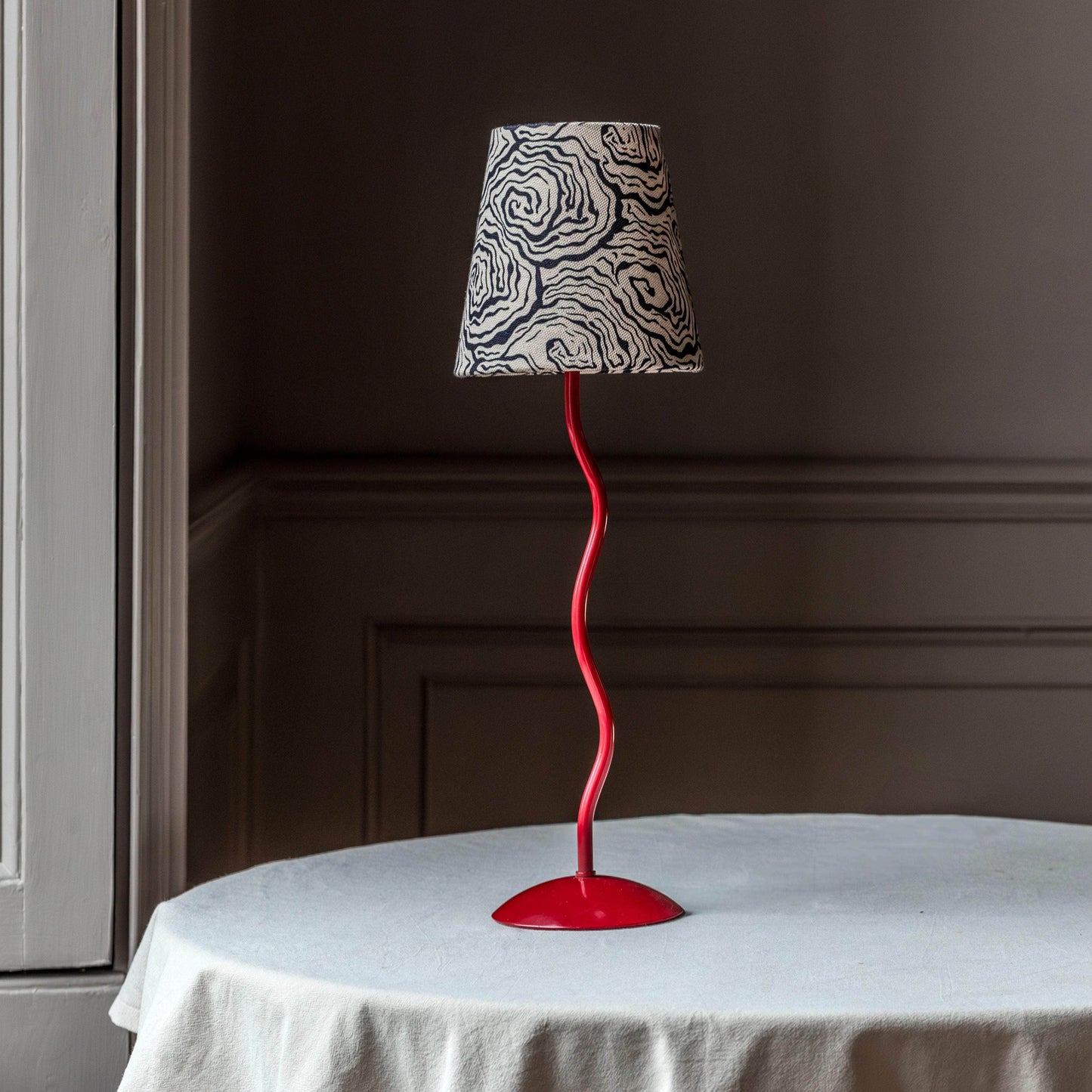 Oysters Monochrome Lampshade