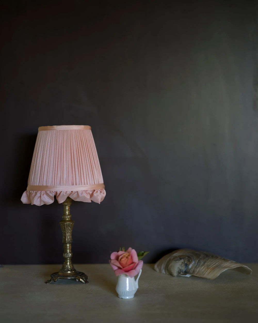 Silk Blush Wall Light Lampshade