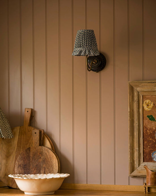 Florina in Cornflower Wall Light Lampshade