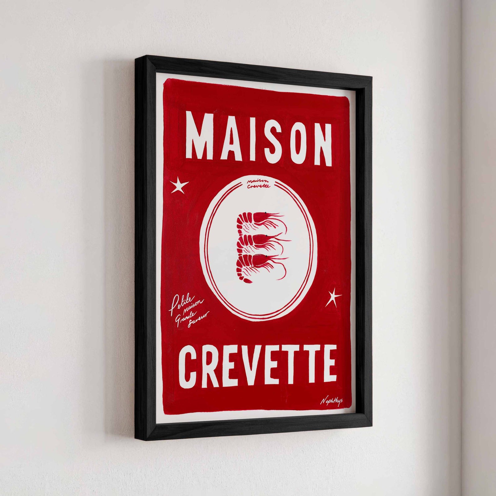 Maison Crevette Print