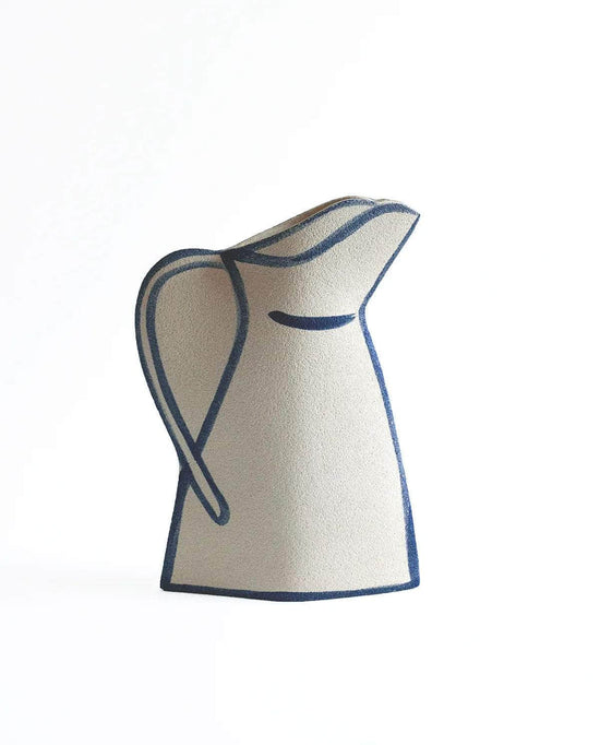 Ceramic Vase ‘Morandi Pitcher - Black’