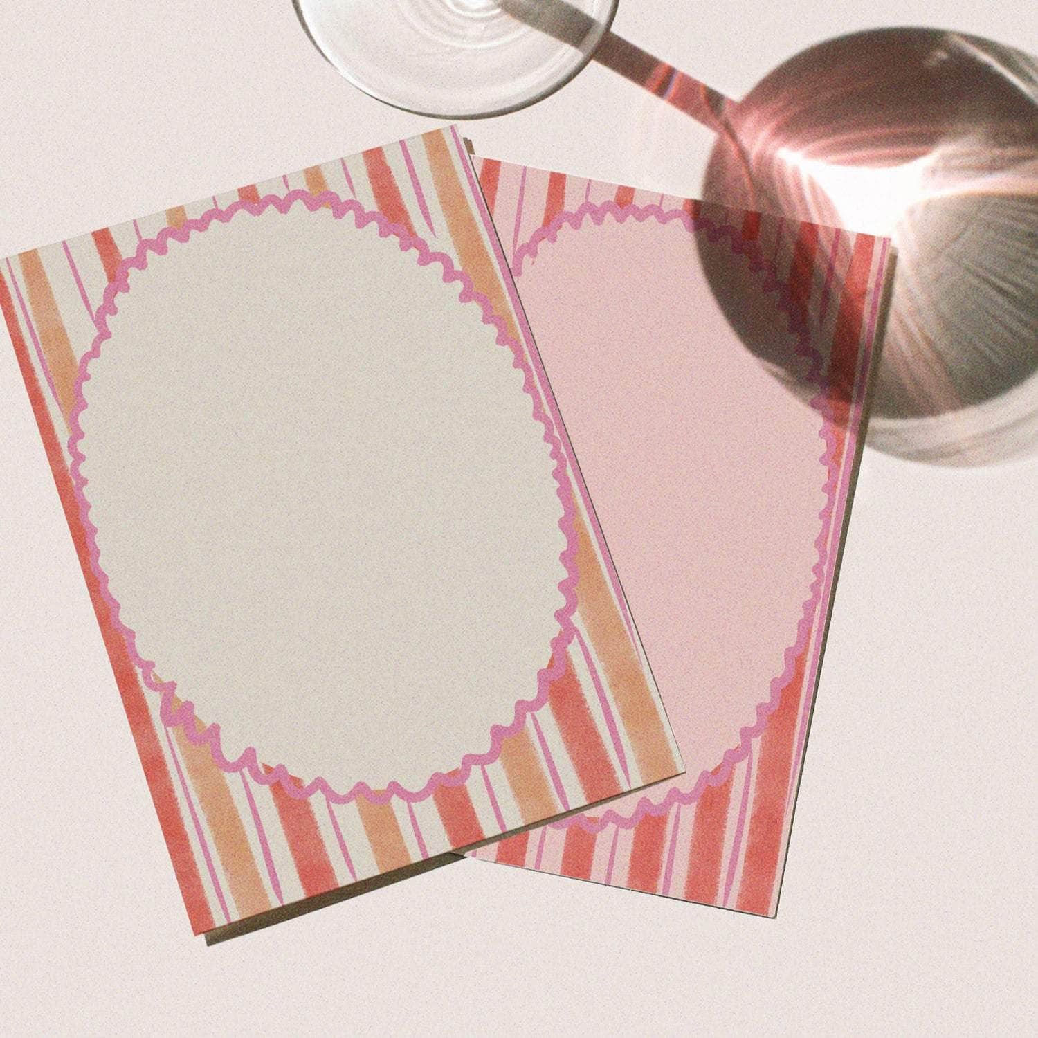 Abigail's Party Citrus Menu - Set of 10