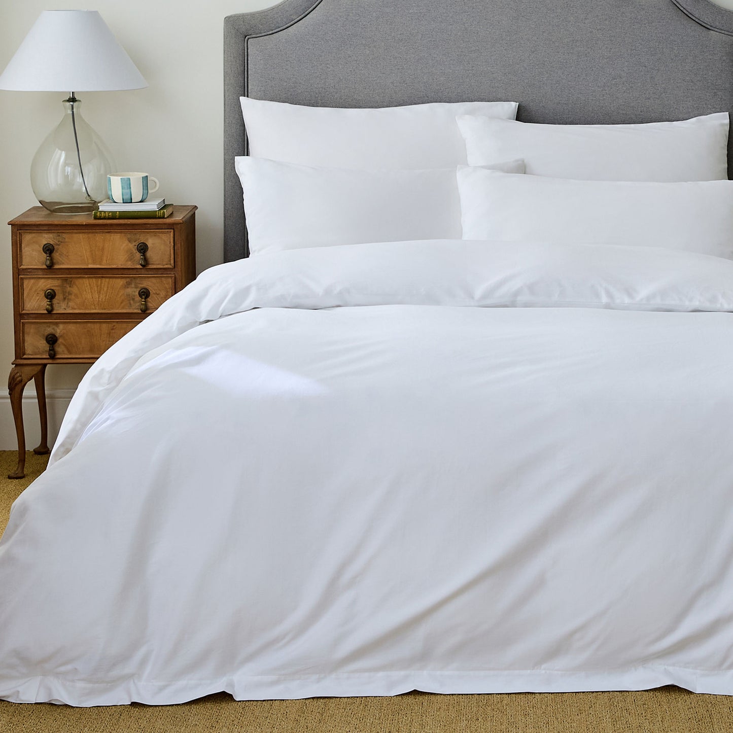 Luxury Organic Cotton White Original Bedding Set