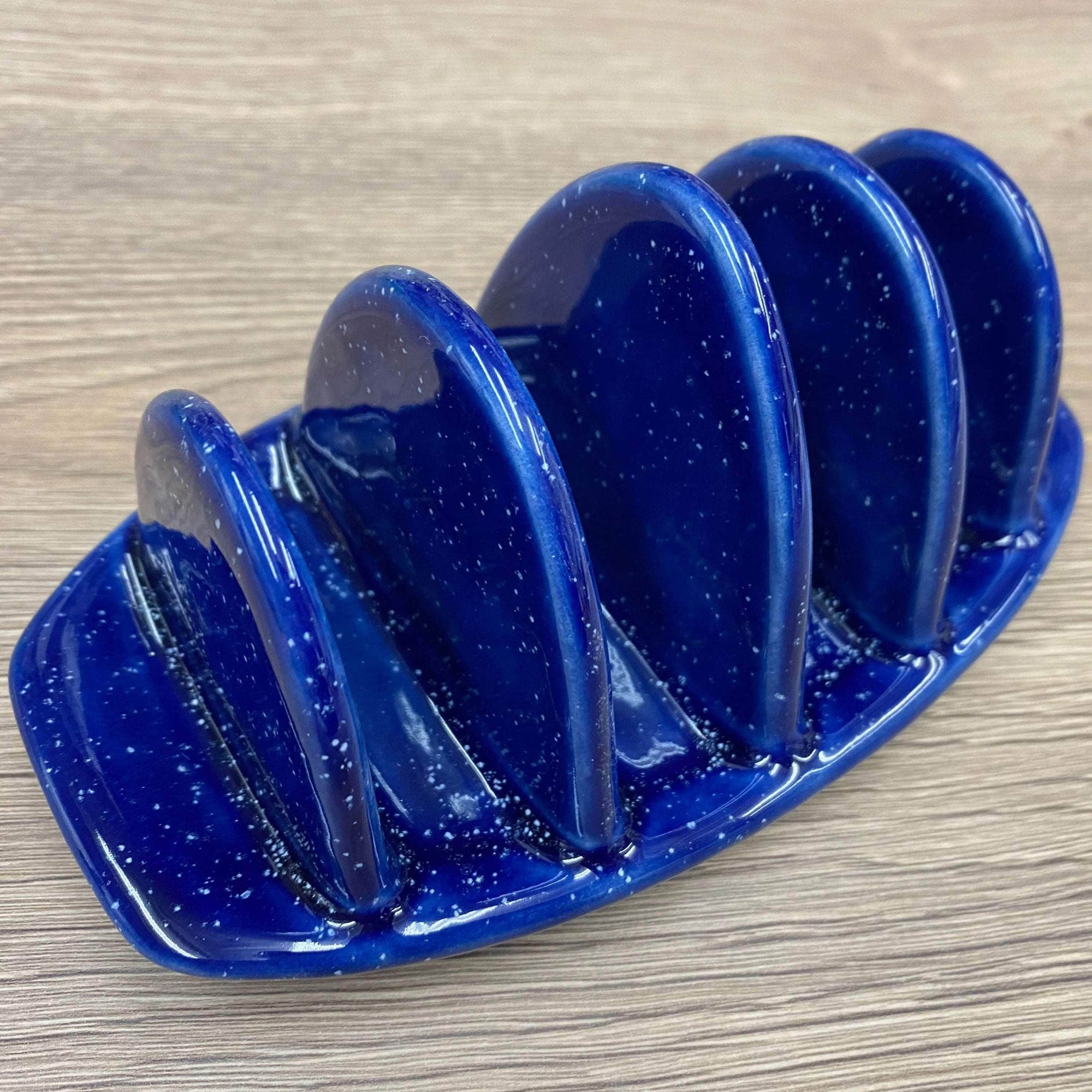 Toast Rack Night Sky Blue Glaze