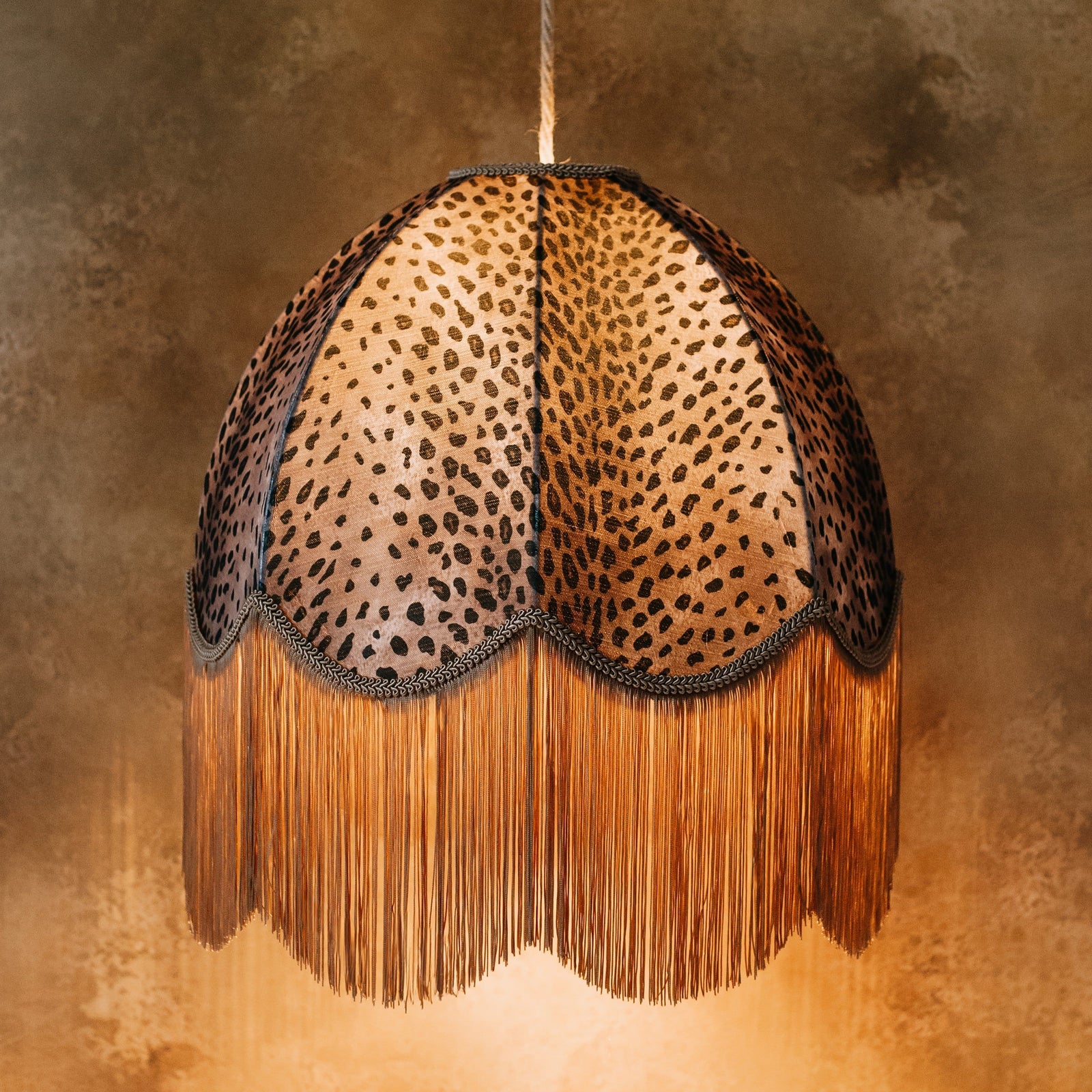 The Mary Fringed Lampshade
