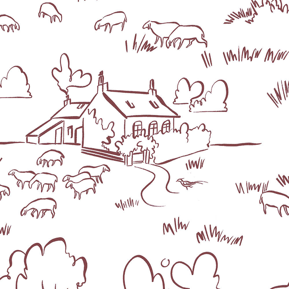 Helford Wallpaper – RUST