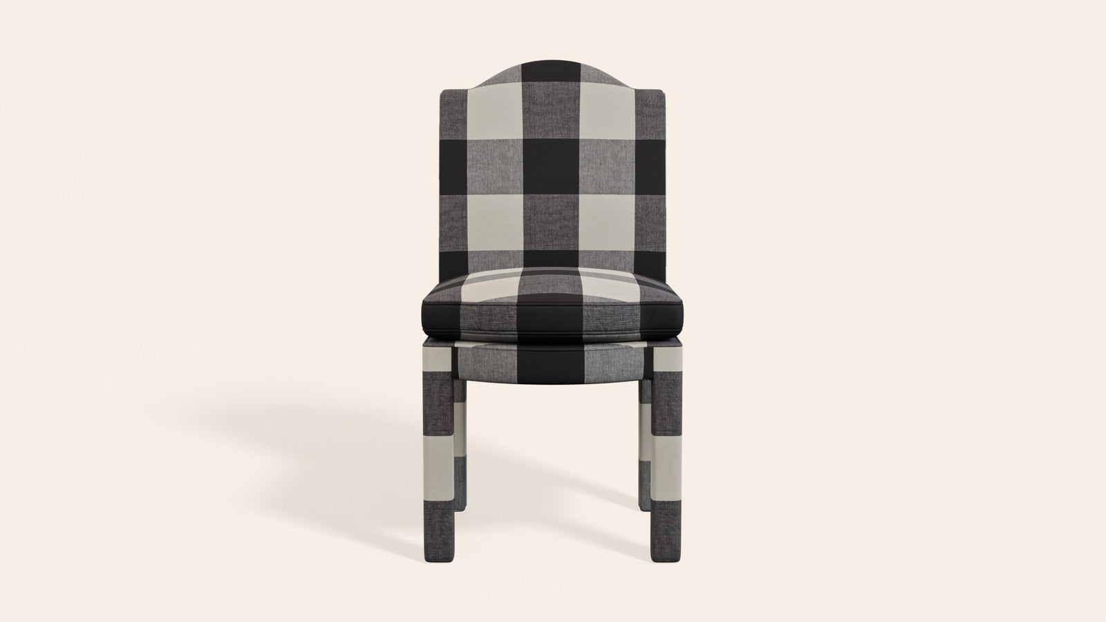 Pair of Leo Dining Chairs, Pepper-