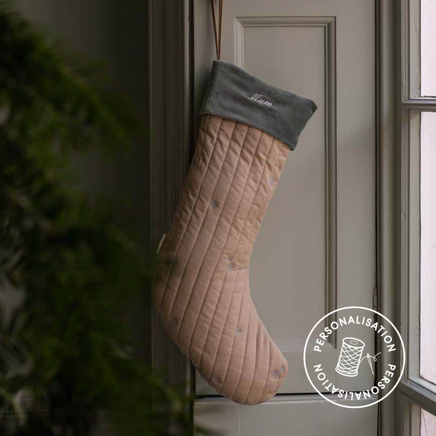 Christmas Stocking - Snowflakes