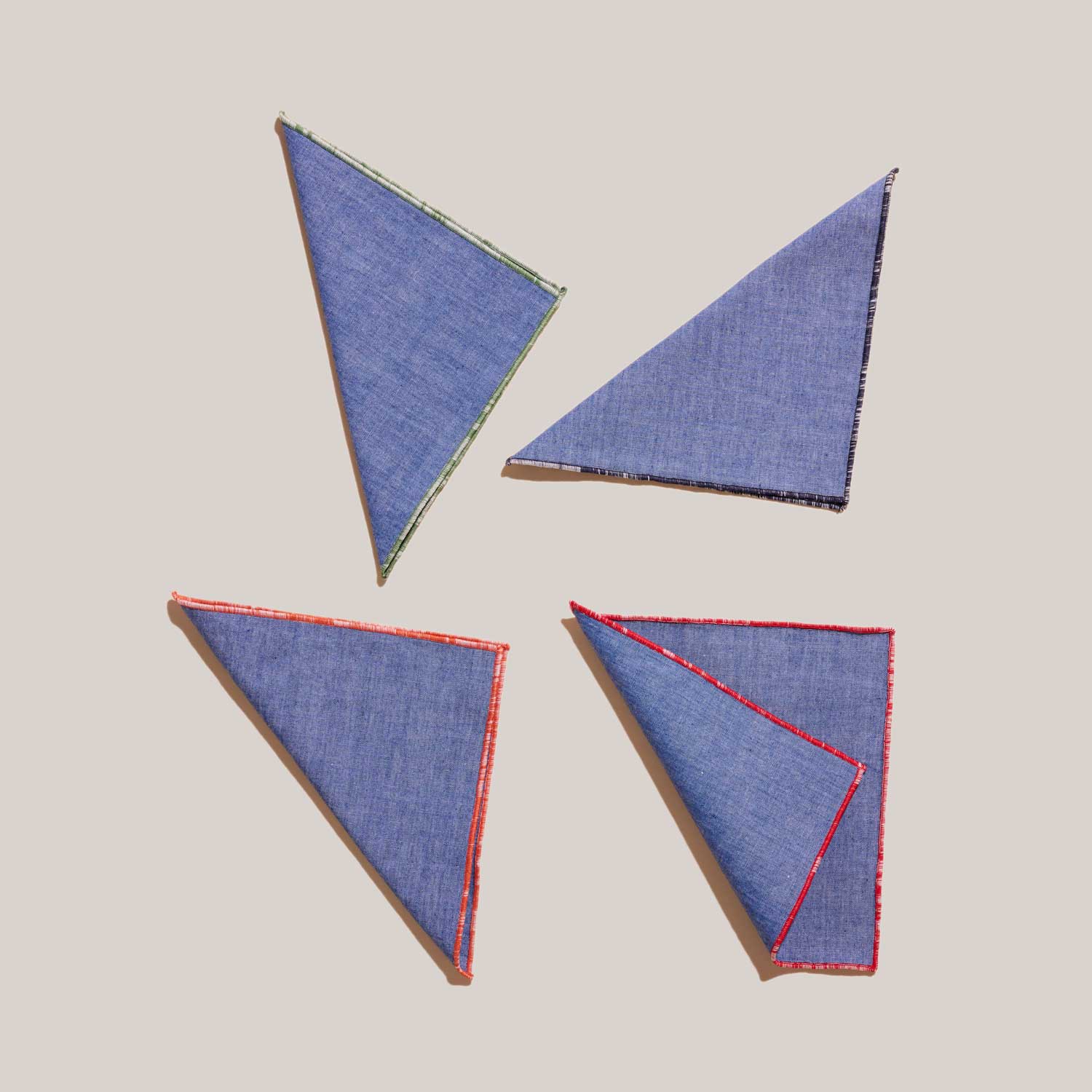 Beach Ball Appetizer Napkins | Set of 4