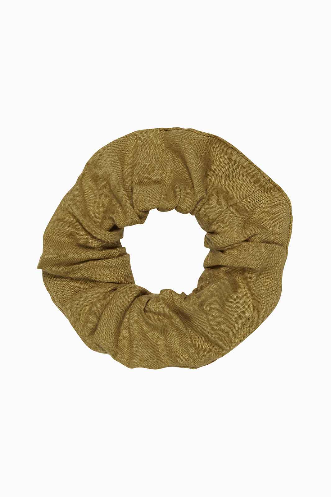 Zero-Waste Linen Scrunchie