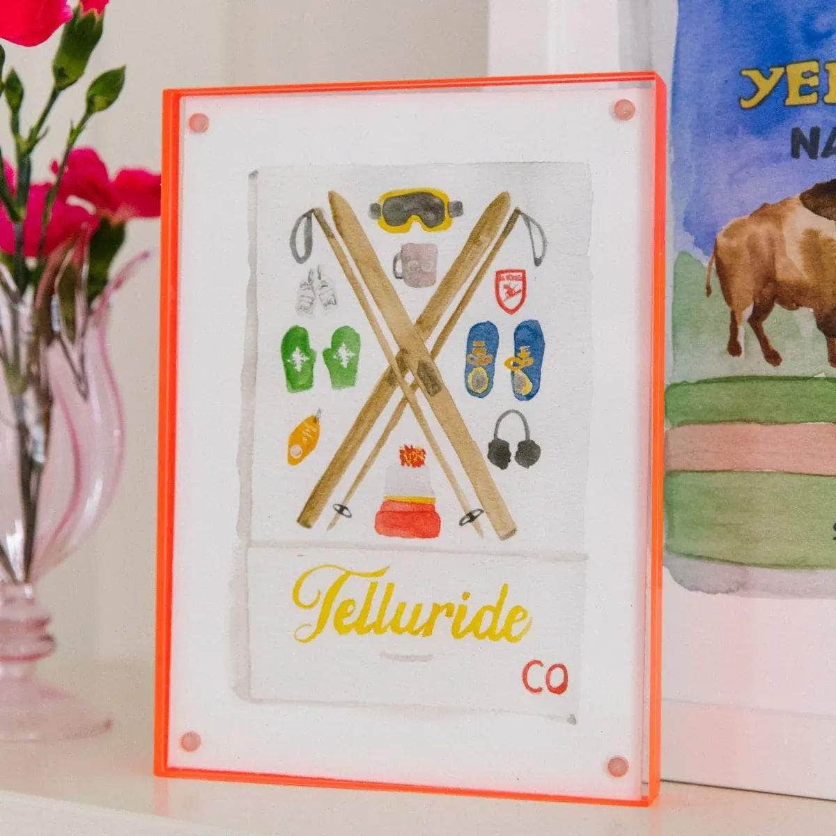 Telluride Matchbook Print