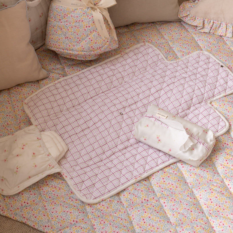 Travel Changing Mat - Anemone