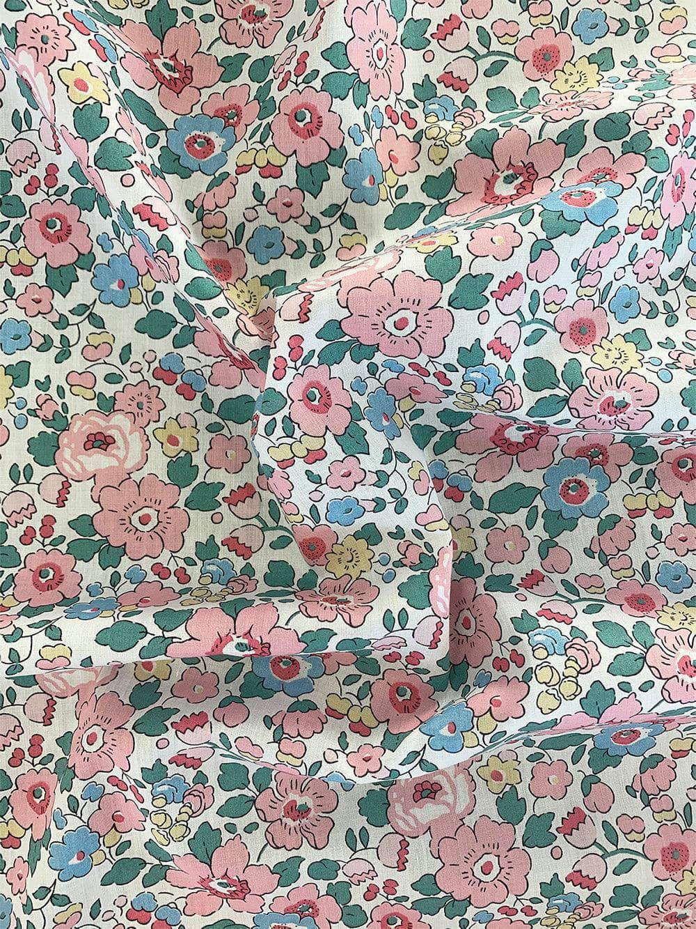 Tie Corner Cushion Made With Liberty Fabric Betsy