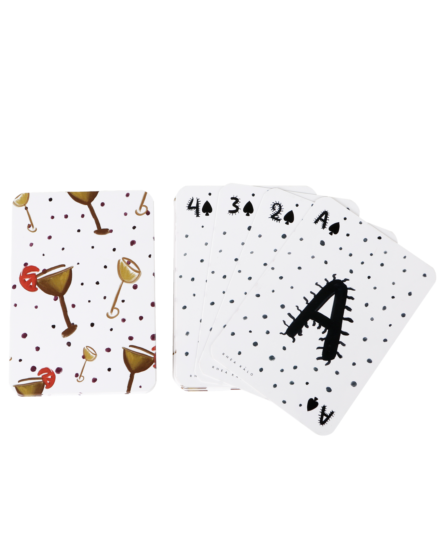 Forest & Bubbles Playing Cards Set