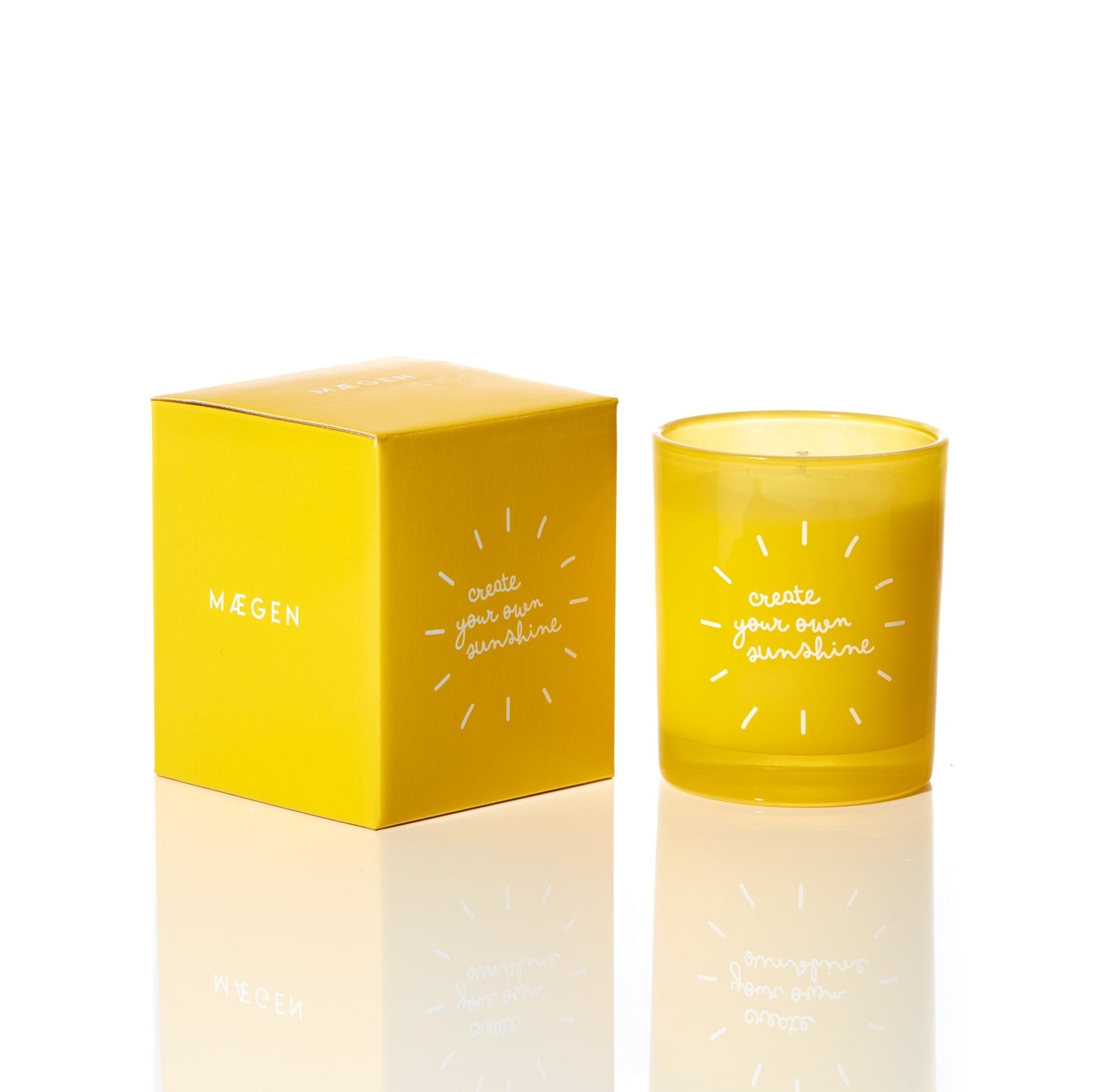 Vibe 'Create Your Own Sunshine' | Lemons & Olive Scented Candle
