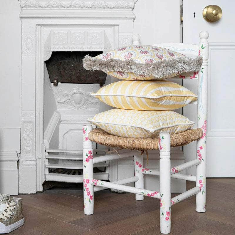 The Hemingway Cushion - Yellow - Tiny Tots