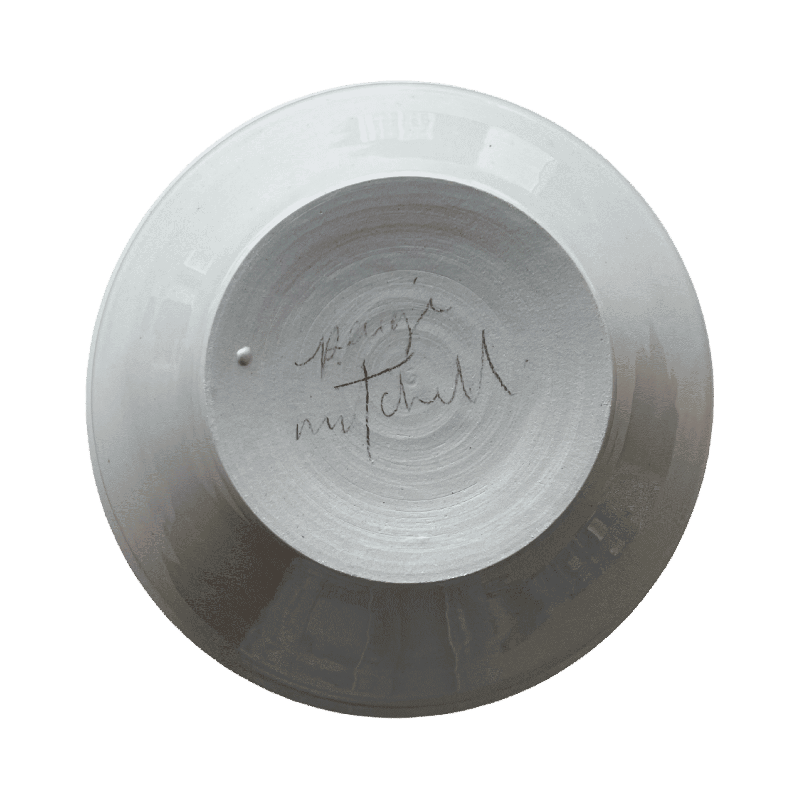 White Stoneware Bowl #3