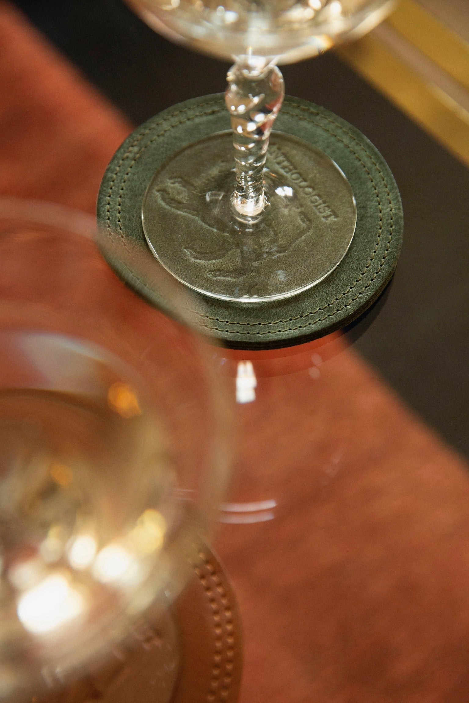 Anthologist Coasters (Set of 4), Green