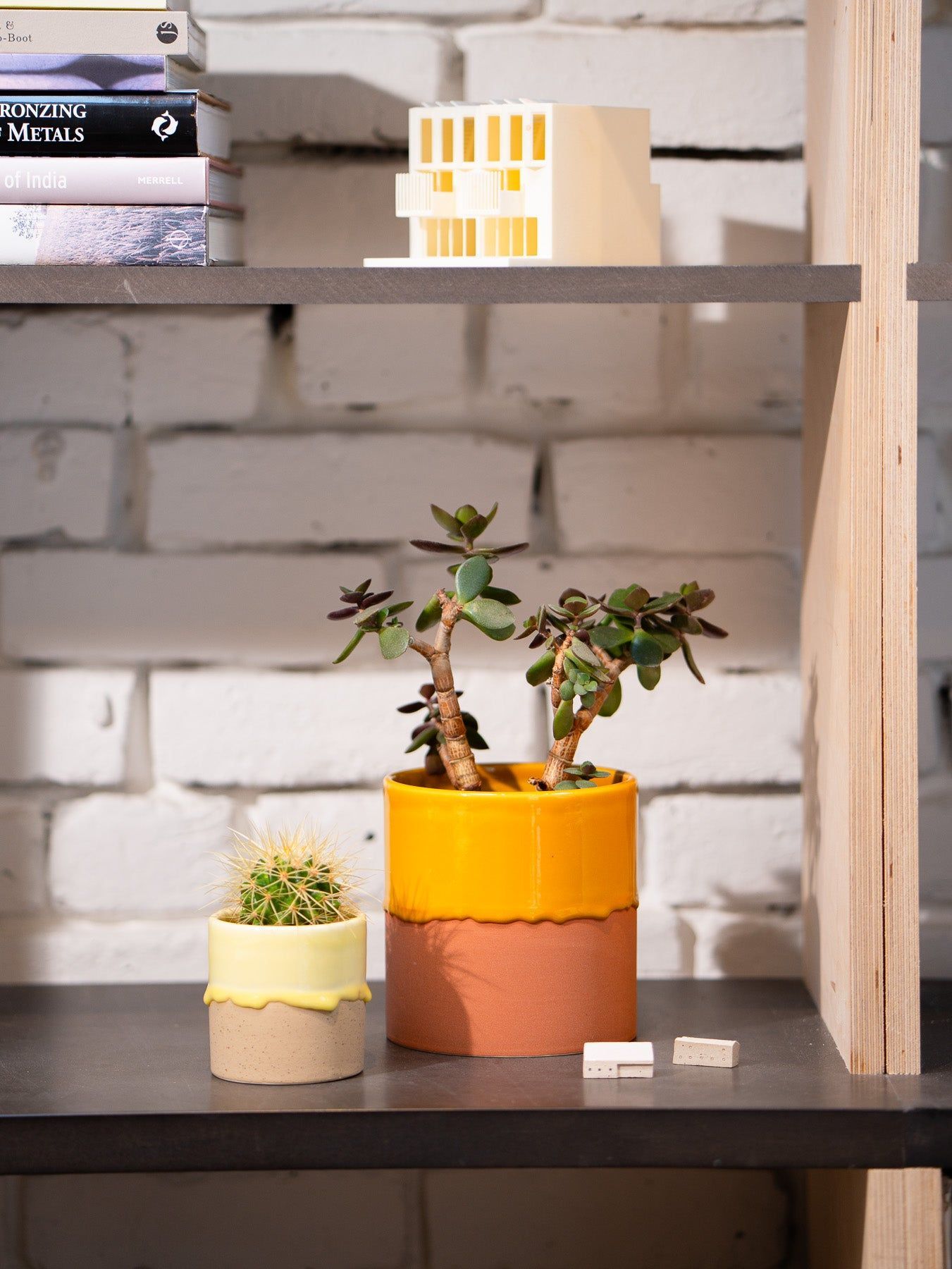 Drip Ceramic Planter Large - Honey T