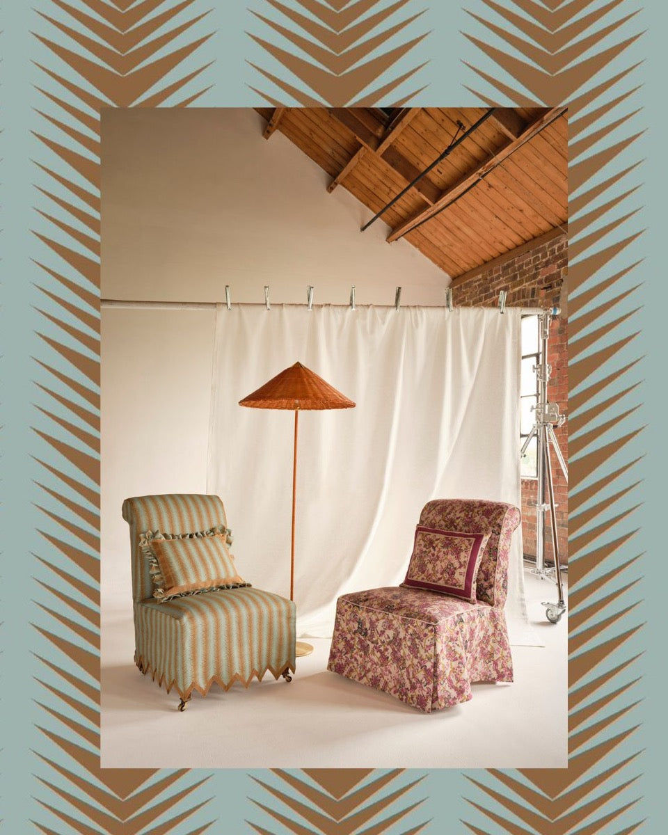 Ziggy - Terracotta Aqua - Henry Prideaux 5 Year Anniversary (Fabric)