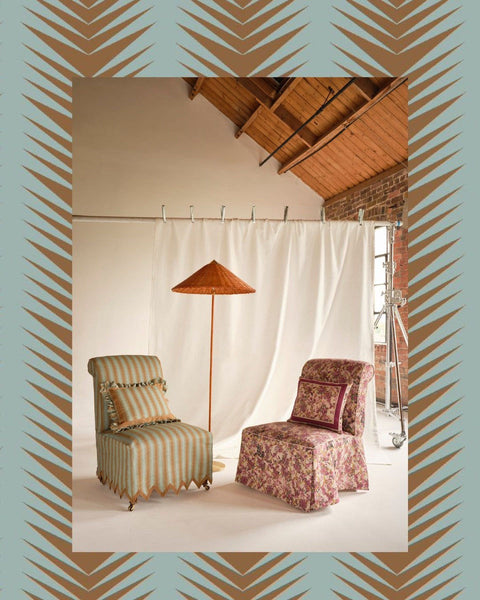 Ziggy - Terracotta Aqua - Henry Prideaux 5 Year Anniversary (Fabric)