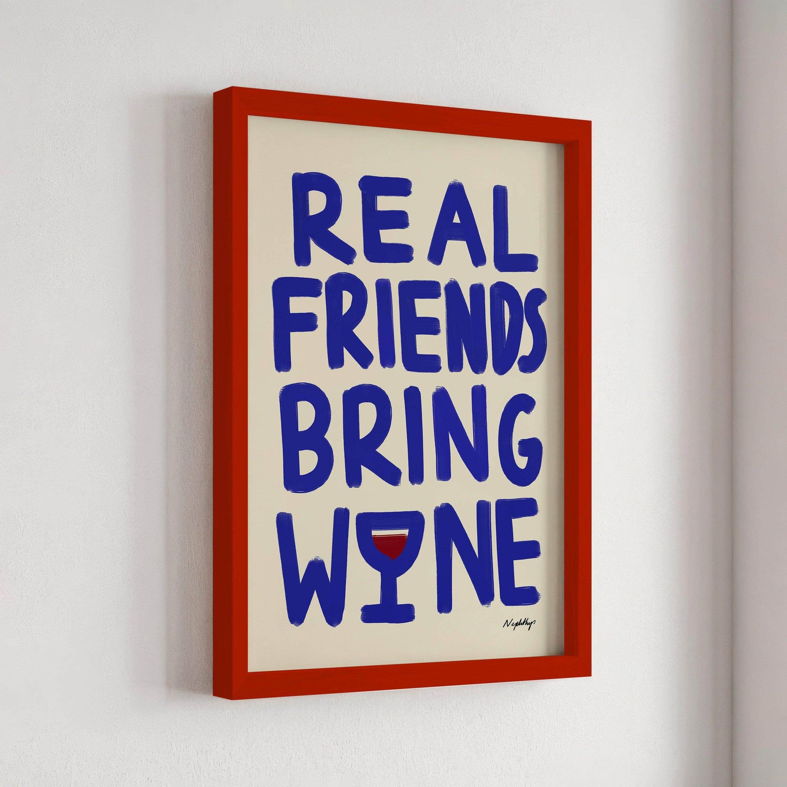 Real Friends Bring Wine