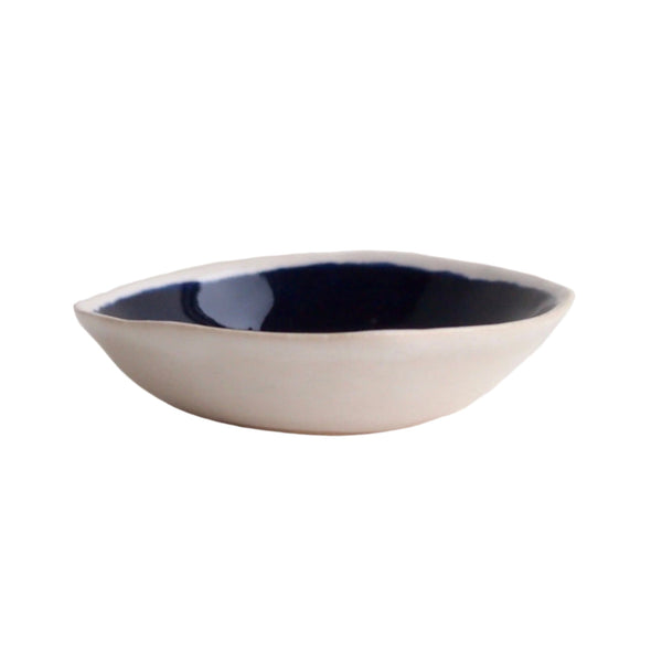 Handmade Royal Blue Ceramic Soap Dish