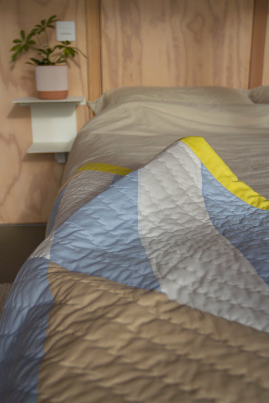 Small Diagonal Quilt