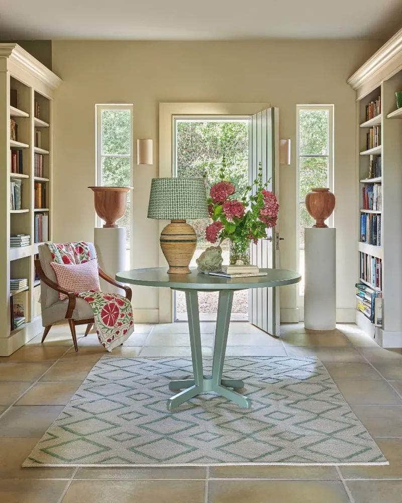 Rhombus Rug - Green