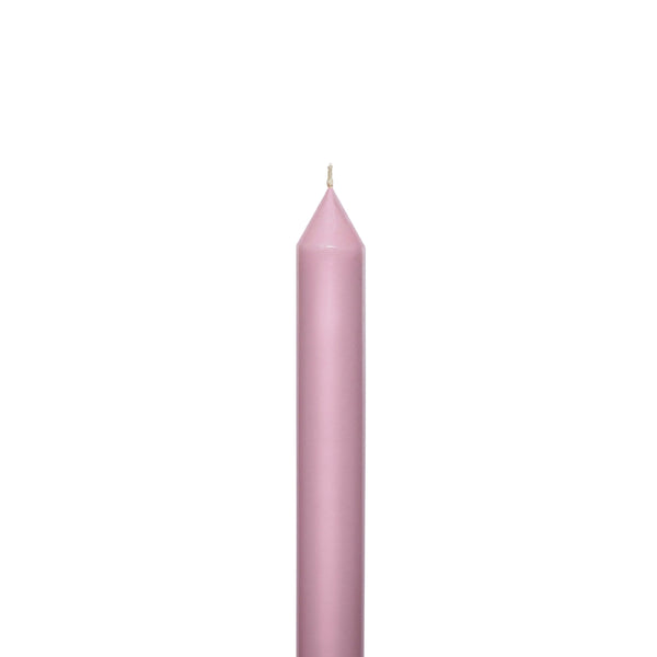 Dusty Lilac Tapered METRE Candle Pair