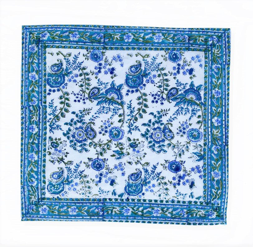 Meadow Napkin In Blue (Set Of 4)