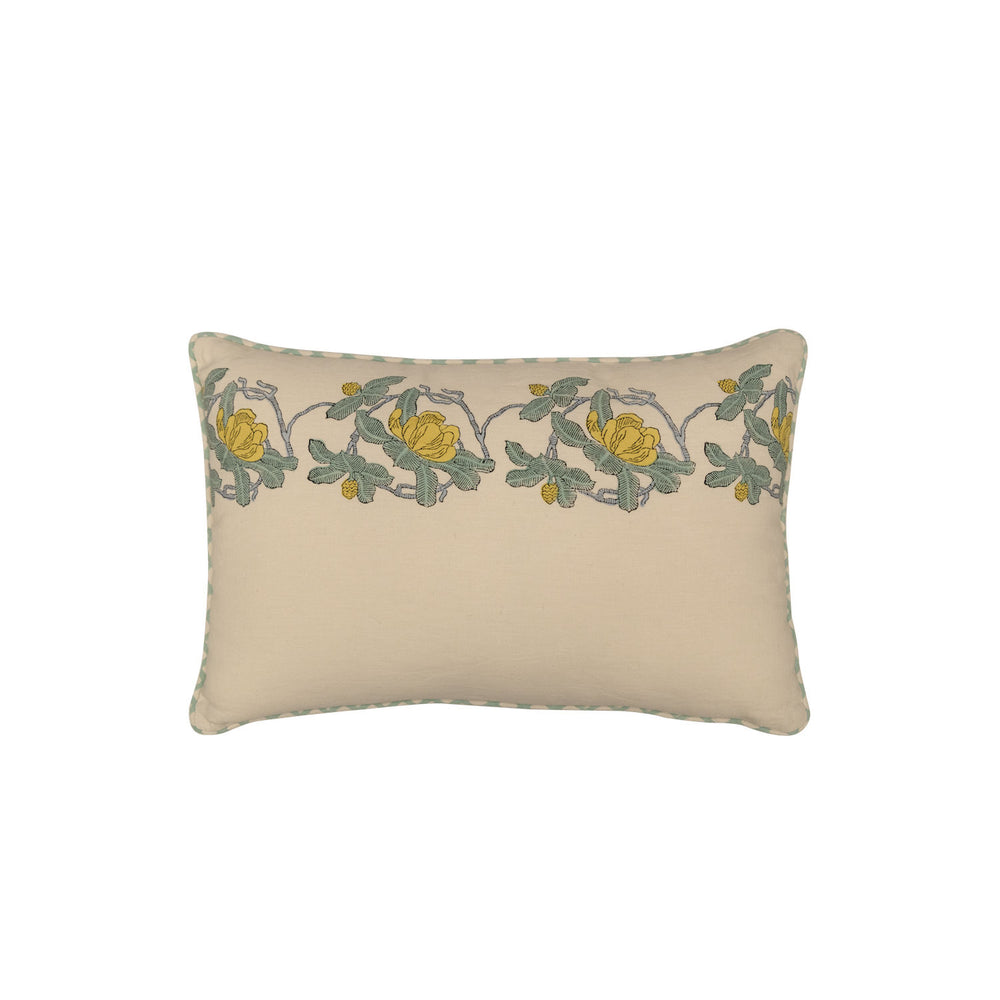 Block Printed Interior Pillow Cover – 14x20 in