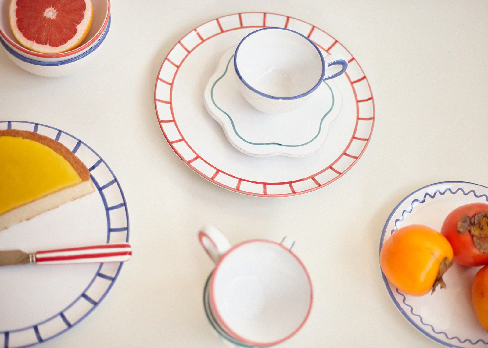 Dinner Plate - Lobster Red Fence