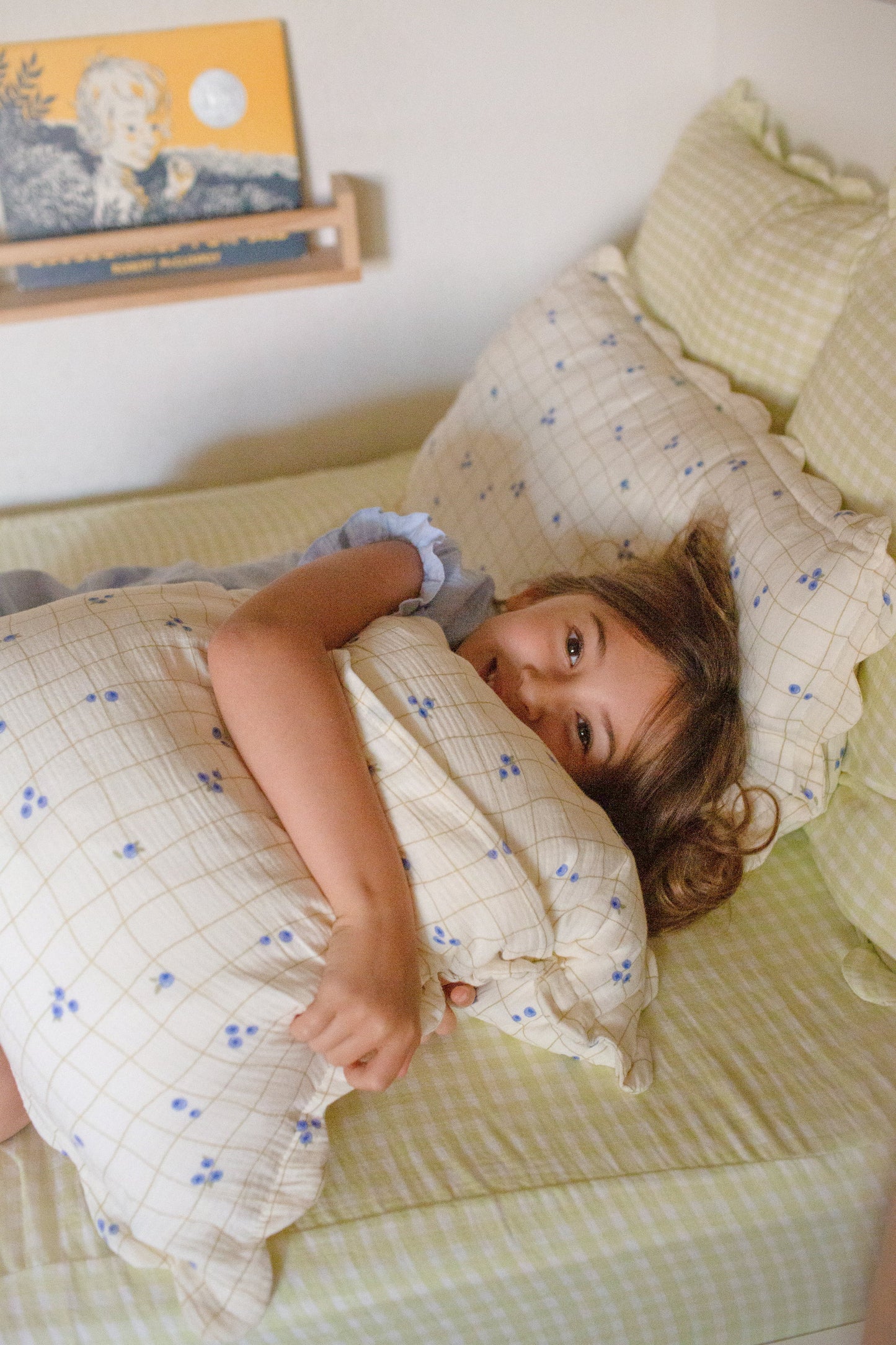 Soft Petal Cushion Covers (Set of 2) – Blueberries