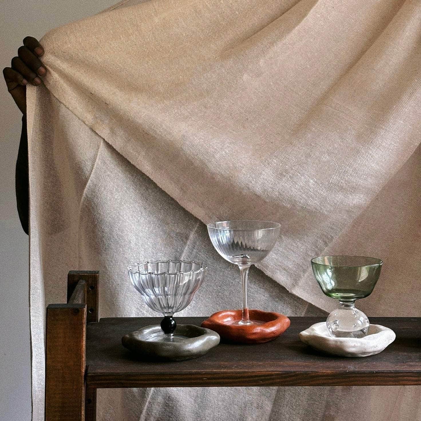 Isla | Coasters Set | Burnt Ochre