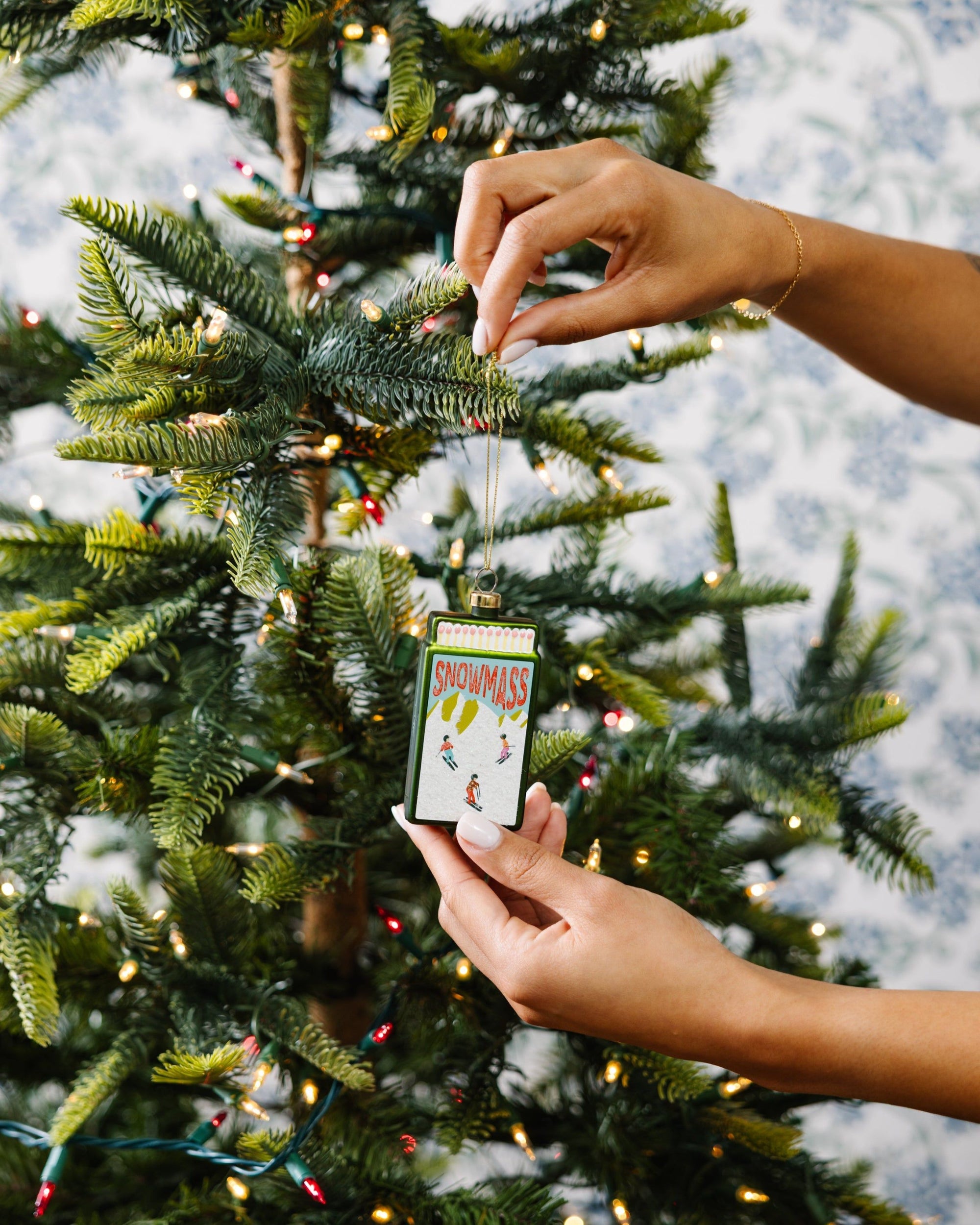 Matchbook Ornament - Snowmass