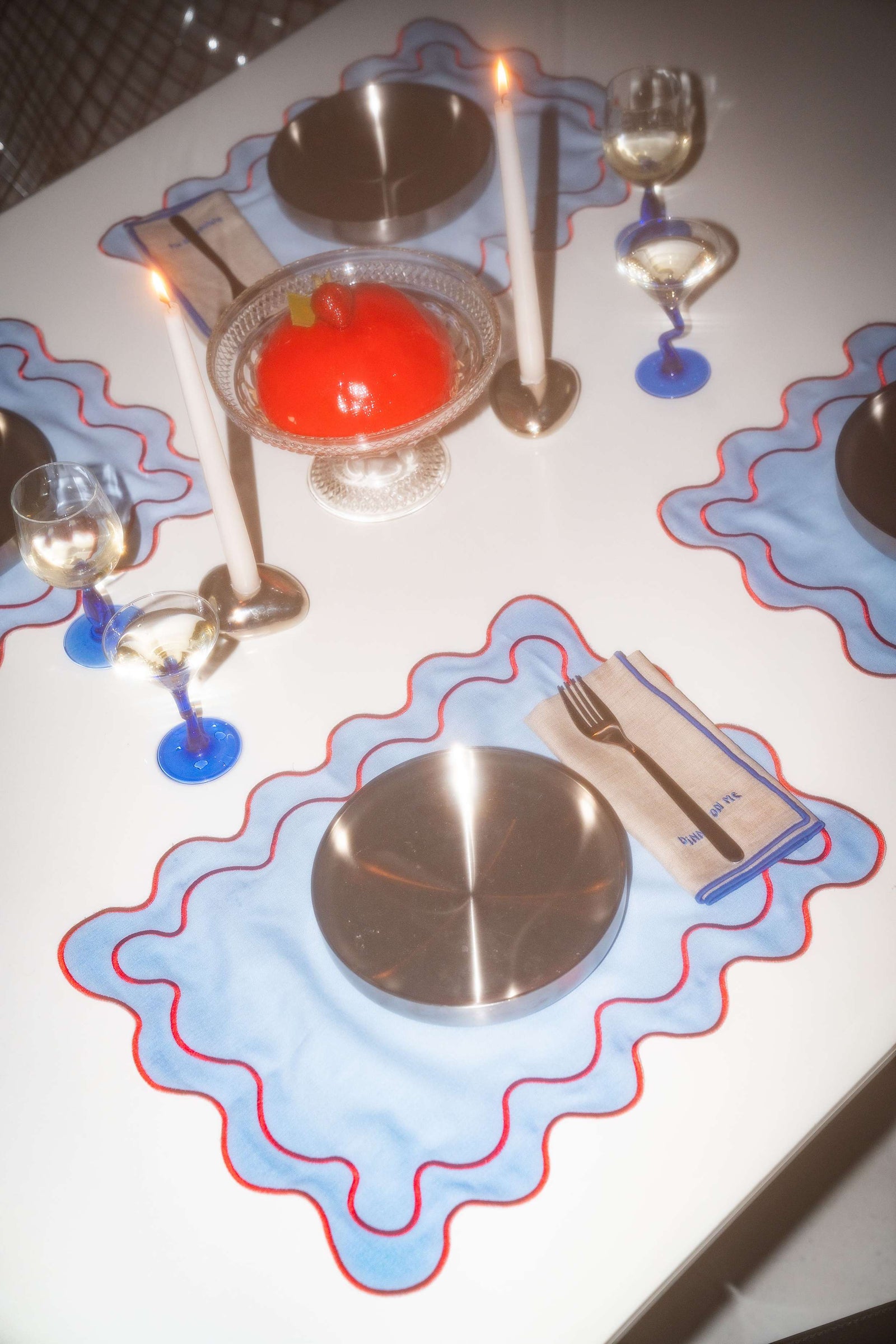 Dinner On Me Linen Napkins - Set of 2