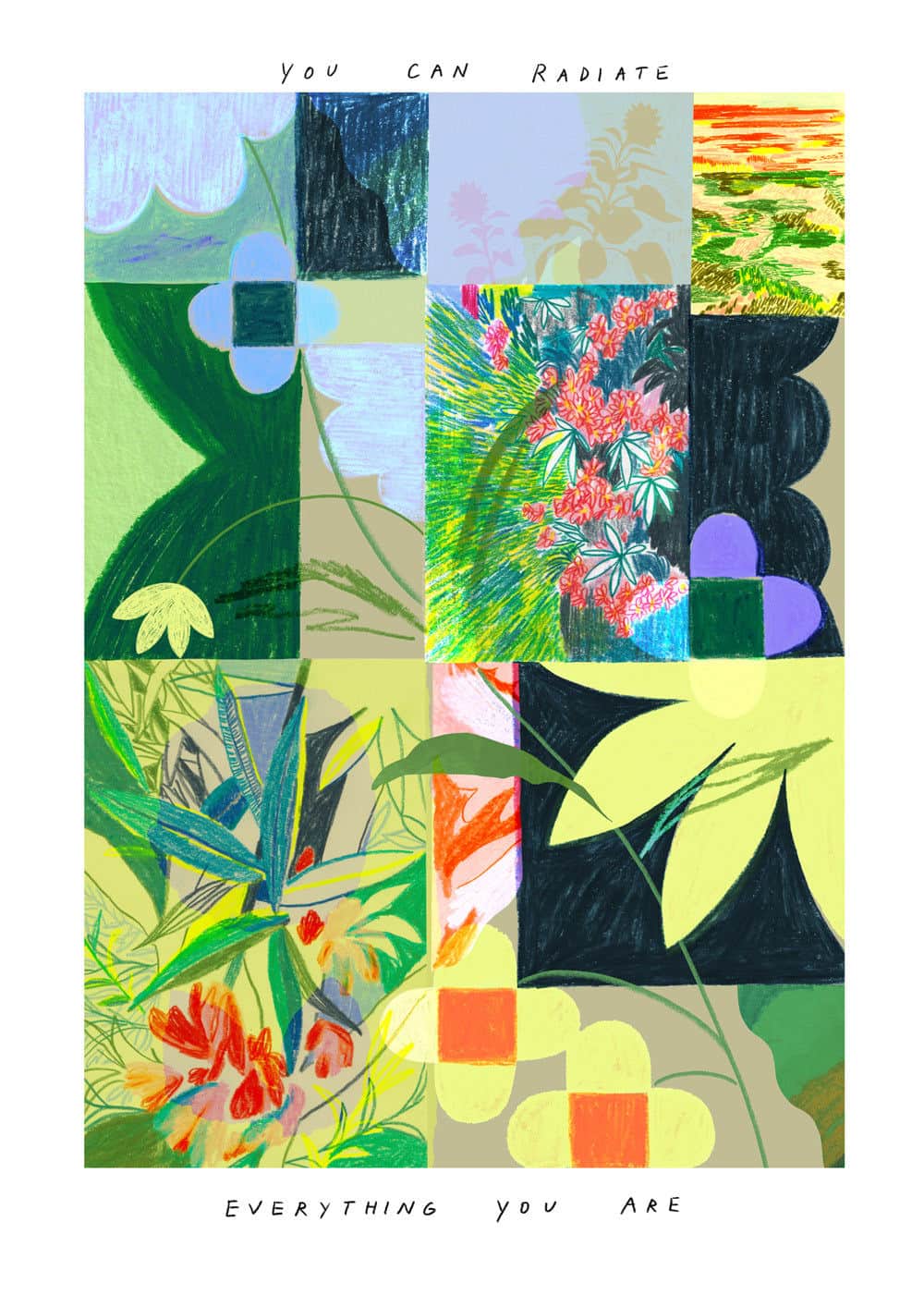 Radiate Print