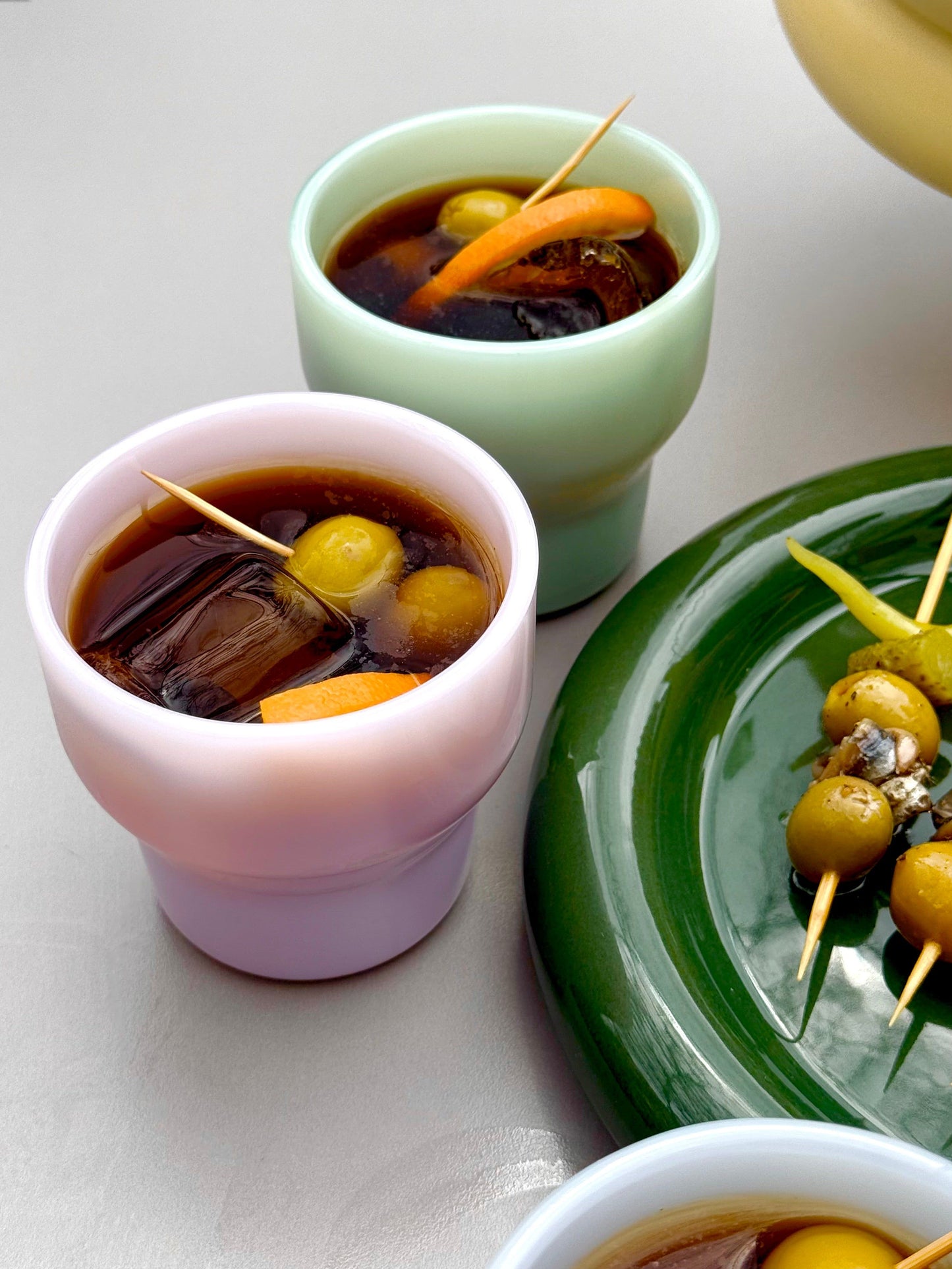 Brisita Glass Cup - Light Pink