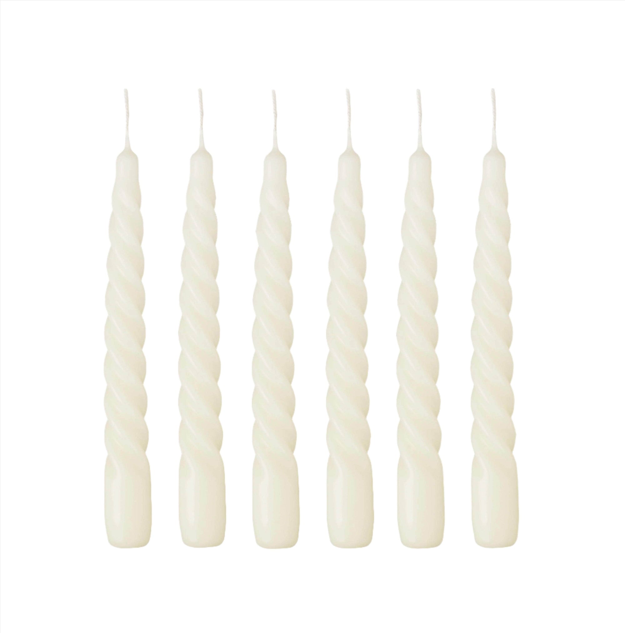 Twist Candle - Ivory