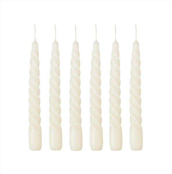 Twist Candle - Ivory