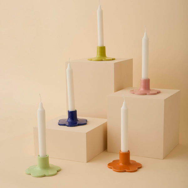 Solo Candle Holder - Chartreuse