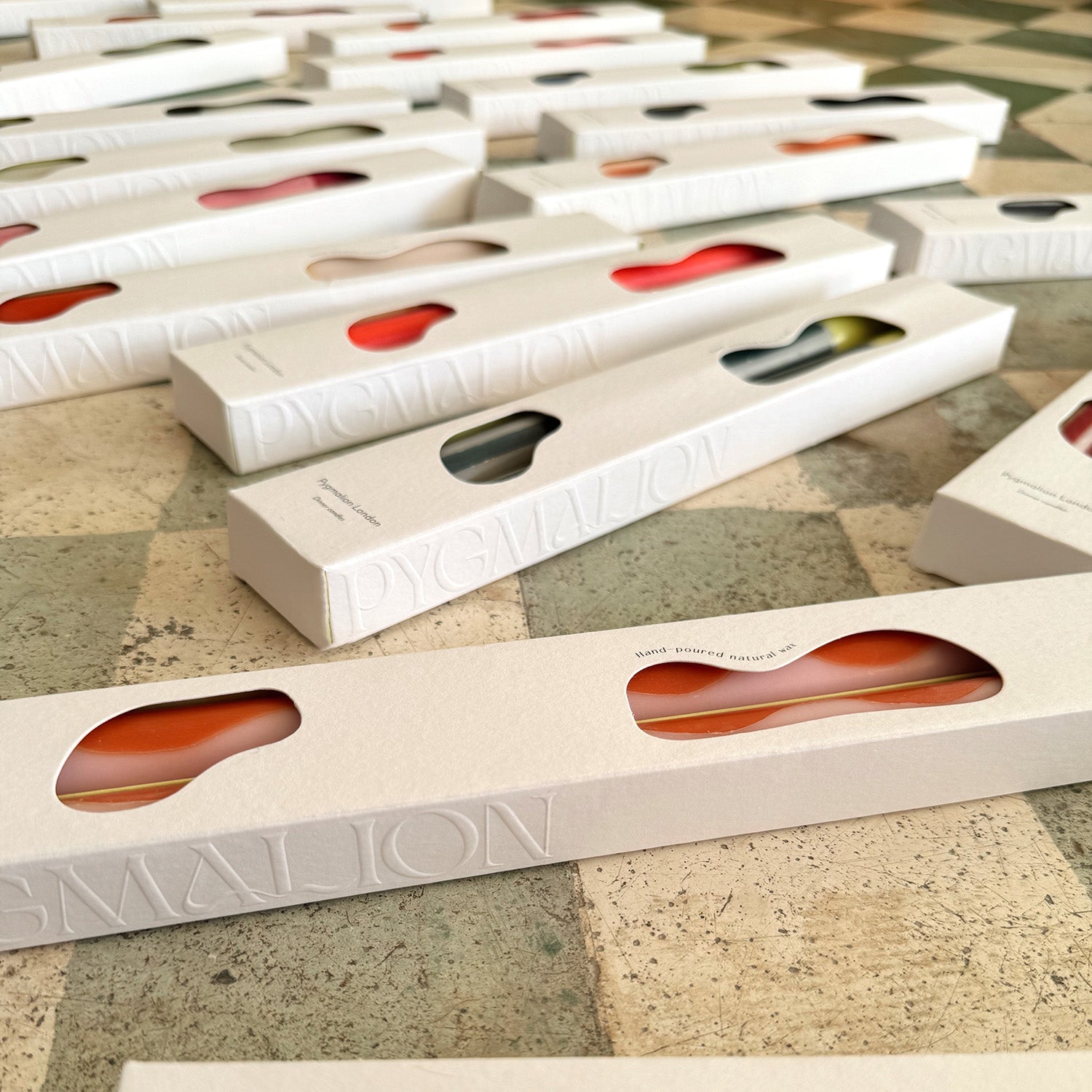 Pink Lady Dinner Candle