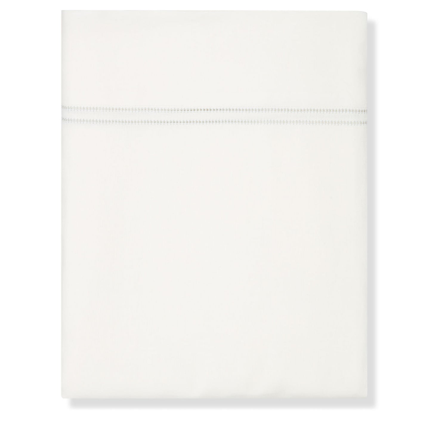 Top Sheet Hemstitch Parma Deep Grey