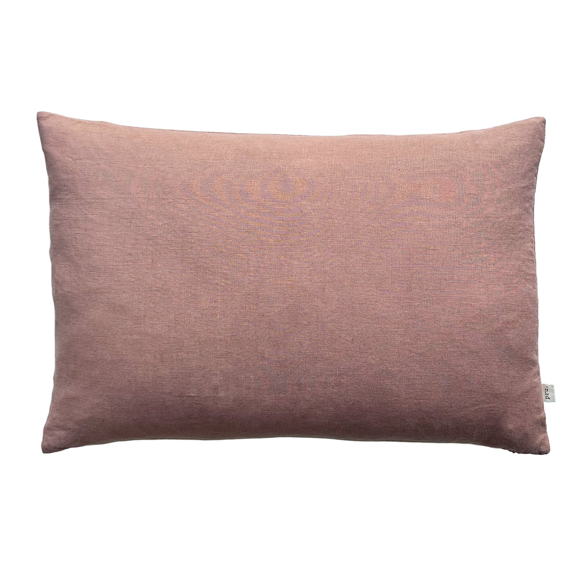 Miller Linen Cushion Faded Blush Lumbar - OEKO-TEX Certified